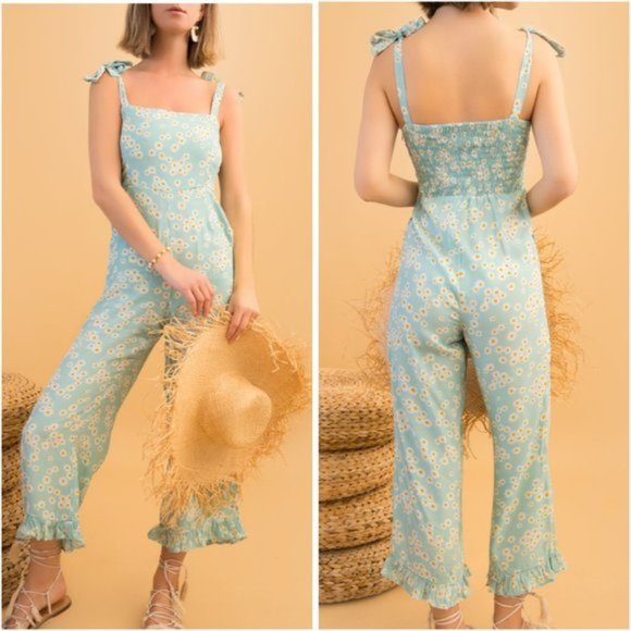 🎉HP🎉 Faithful the Brand Frankie Floral Jumpsuit - Picture 5 of 10